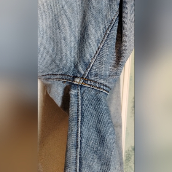 LOFT Light Wash Button Fly Light Distressed High Waist Skinny Jeans Sz 29/8 - Picture 4 of 9